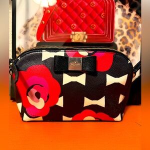 Kate Spade Floral Bow Crossbody VGUC